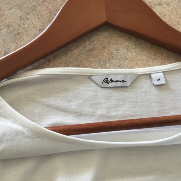 Plus size crinkled tee size 2x - Picture 5 of 6